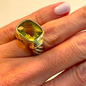 David Yurman citrine ring